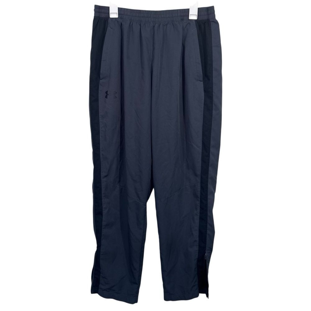Under Armour Gray Straight Leg Track Pants